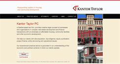 Desktop Screenshot of kantortaylor.com